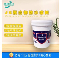 JS防水涂料 地下室卫生间厨房防水 js聚合物水泥基双组份防水涂料