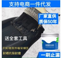 屋房顶楼顶外墙防水补漏水性聚氨酯材料堵漏防漏涂料胶改 性沥青