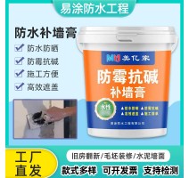 防霉抗碱补墙膏家用墙面修补膏防水腻子膏家装款白色内墙涂料批发